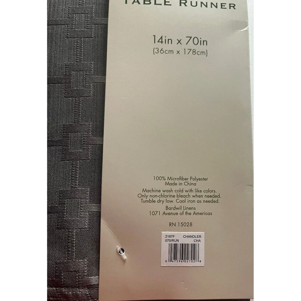 Chandler Fabric Table Runner 14